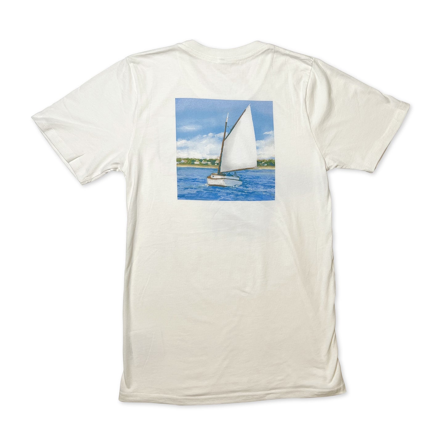 American Artist Line Cat Boat T-Shirt